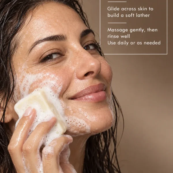 How to use donkey milk soap for face cleansing, dry skin and nourishing daily skincare