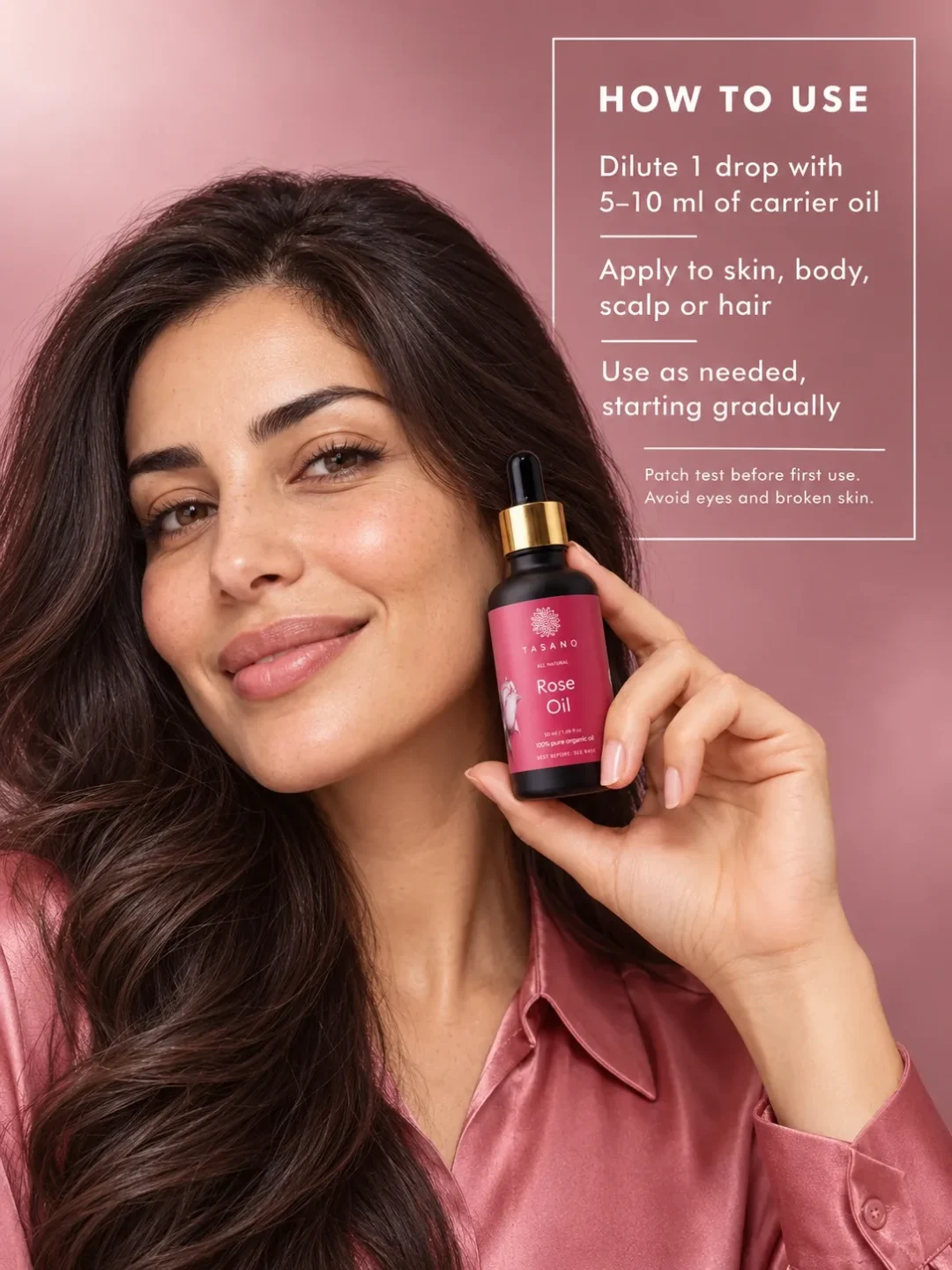 How to use Rose Oil for face, skin, body and hair | TASANO 100% Pure Rose Oil How to use Rose Oil for face, skin, body and hair | TASANO 100% Pure Rose Oil