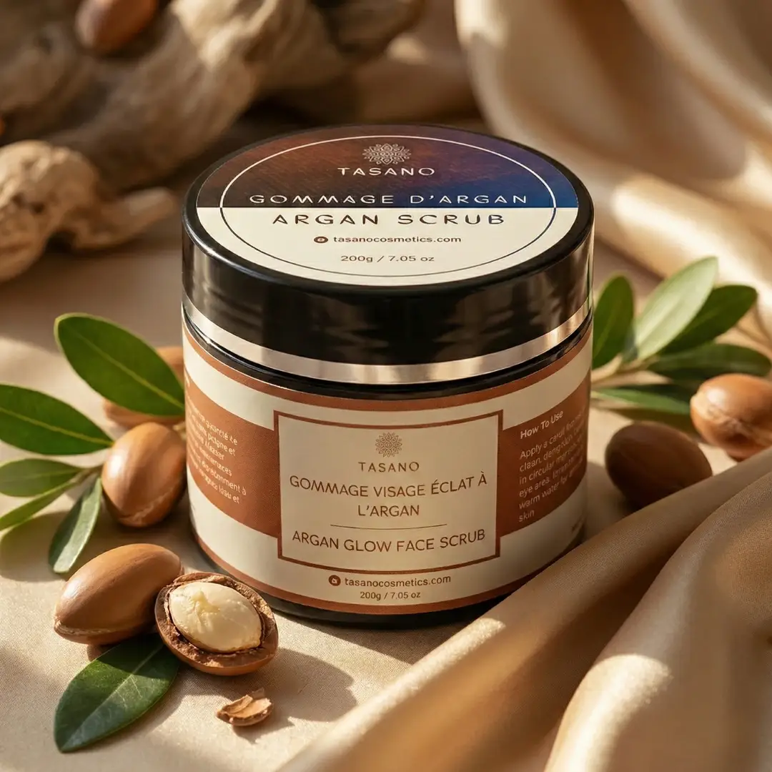 Argan Glow Face Scrub - TASANO