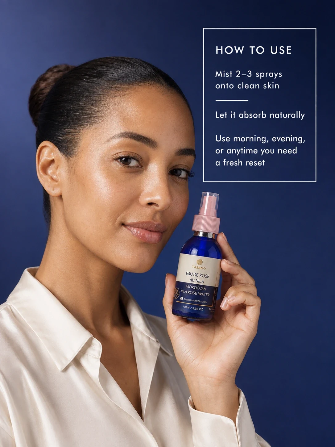 How to use Moroccan Nila Rose Water for dark spots, hyperpigmentationand skin tone evening