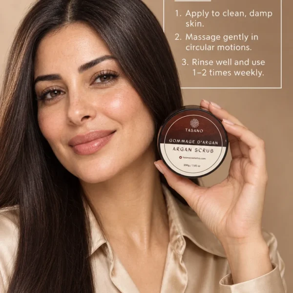How to use argan body scrub for dry skin, hydration and smoother softer skin How to use argan body scrub for dry skin, hydration and smoother softer skin