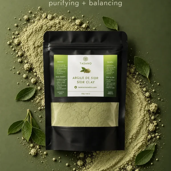 Pure Moroccan Sidr leaf powder natural botanical hair cleanser for oily scalp, buildup and dull hair Pure Moroccan Sidr leaf powder natural botanical hair cleanser for oily scalp, buildup and dull hair