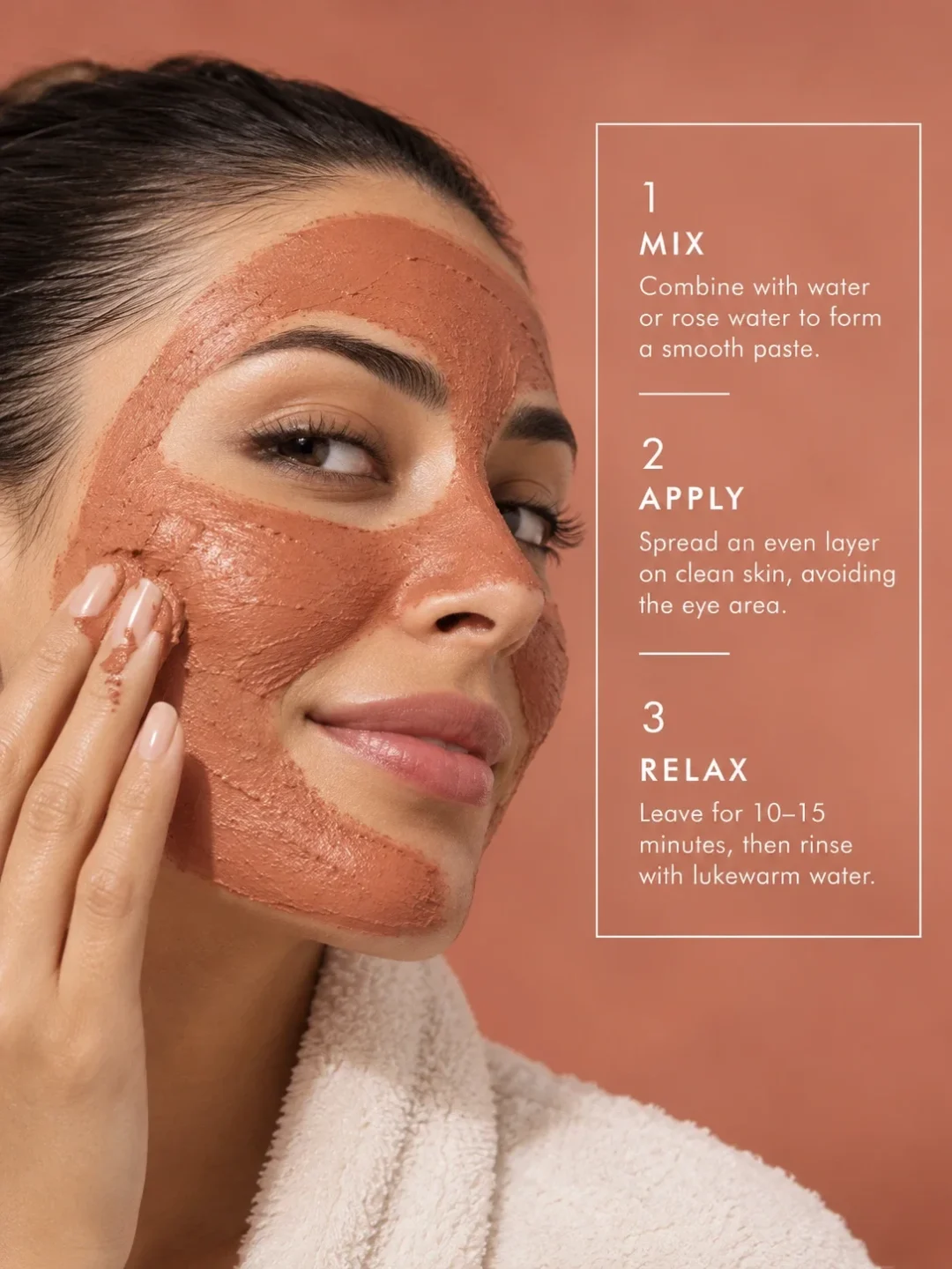 How to use Moroccan Red Clay face mask for oily skin, pore cleansing, smoother texture and natural glow How to use Moroccan Red Clay face mask for oily skin, pore cleansing, smoother texture and natural glow