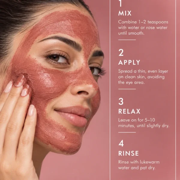 How to use Aker Fassi Clay face mask for dull skin, radiant complexion and natural rosy glow How to use Aker Fassi Clay face mask for dull skin, radiant complexion and natural rosy glow