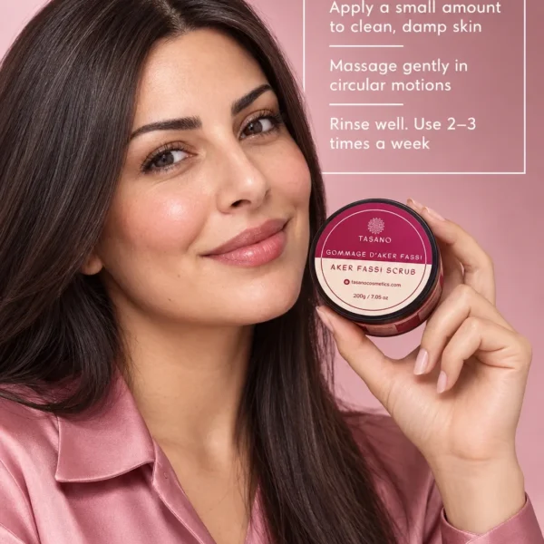 How to use Aker Fassi body scrub for dull skin, exfoliation and a fresh natural rosy glow How to use Aker Fassi body scrub for dull skin, exfoliation and a fresh natural rosy glow