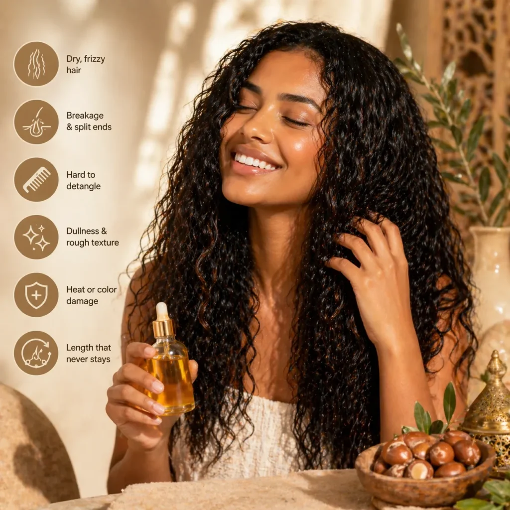 Argan oil for hair growth - TASANO