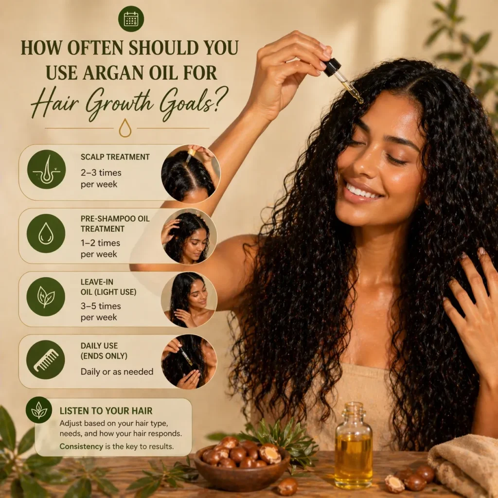Argan oil for hair growth - TASANO
