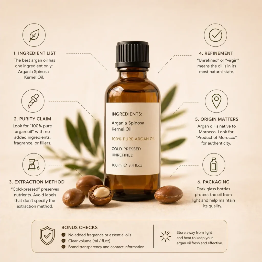 Pure Argan Oil for Hair - TASANO
