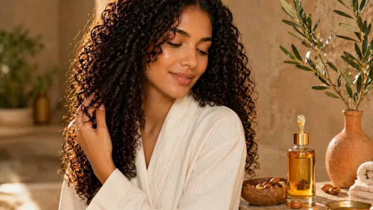 Argan Oil for Curly Hair - TASANO