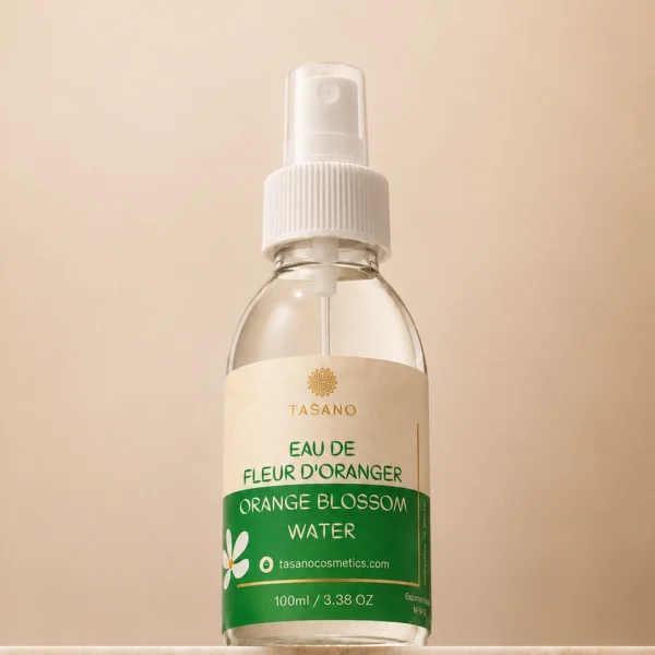 TASANO Moroccan Orange Blossom Water – Natural Face Toner and Facial Mist 100ml