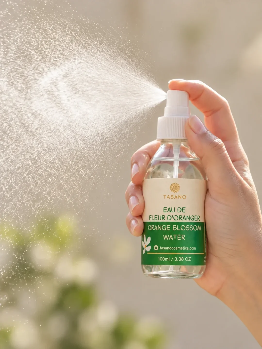 1. Orange Blossom Water Face Mist – Refreshing Natural Facial Spray and Skin Toner