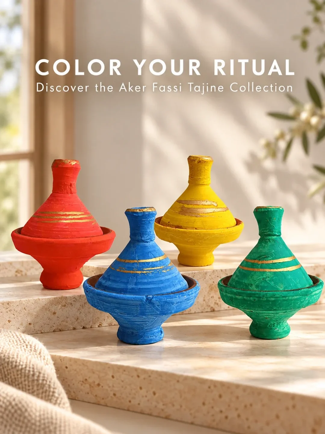Aker Fassi tajine lipstick collection, Moroccan lip stain pots for natural lips and cheeks Aker Fassi tajine lipstick collection, Moroccan lip stain pots for natural lips and cheeks